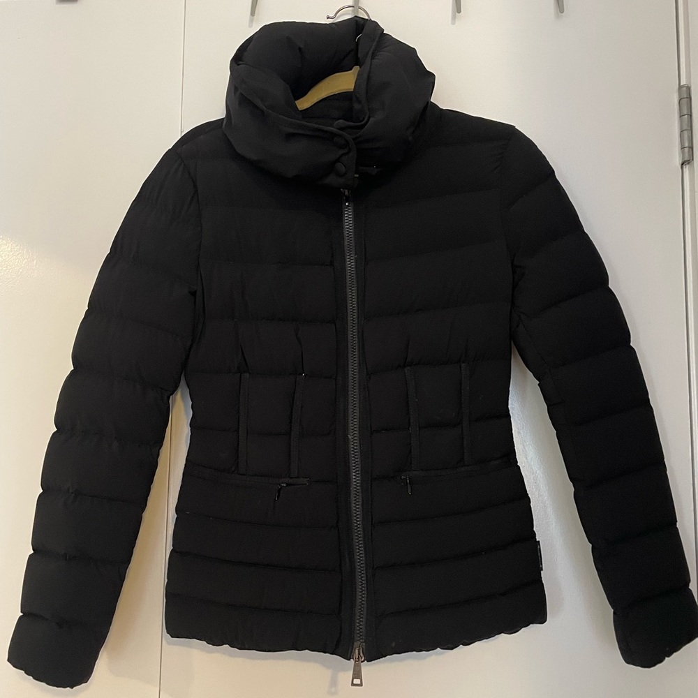 Black Moncler Down Jacket